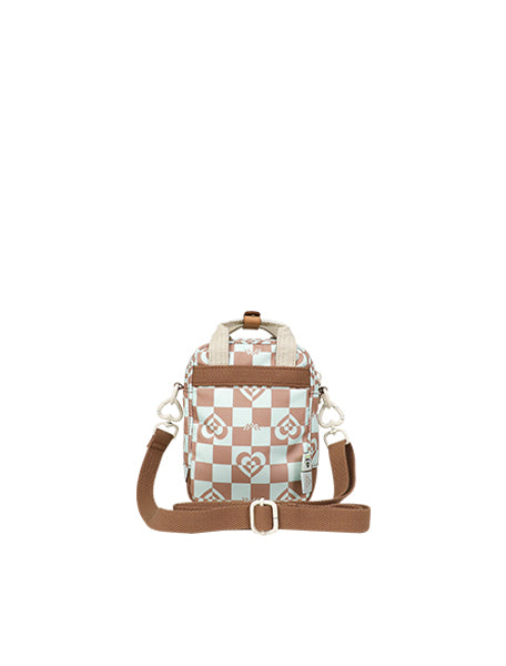 Macaroon Tiny Kaleido Series - Mushroom Checked