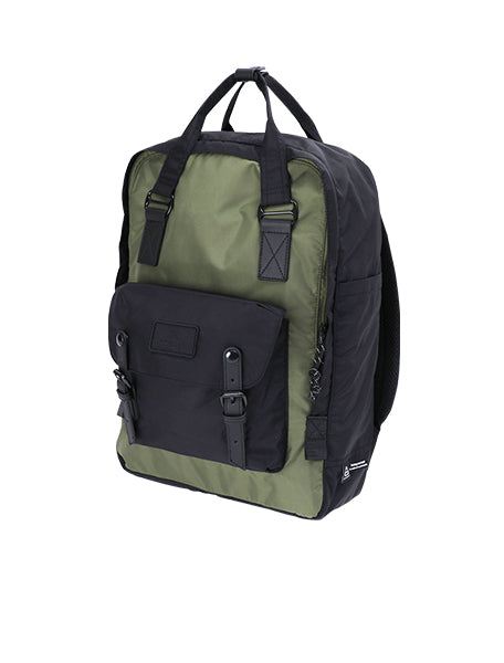 Macaroon Large Go Wild Series Black x Army