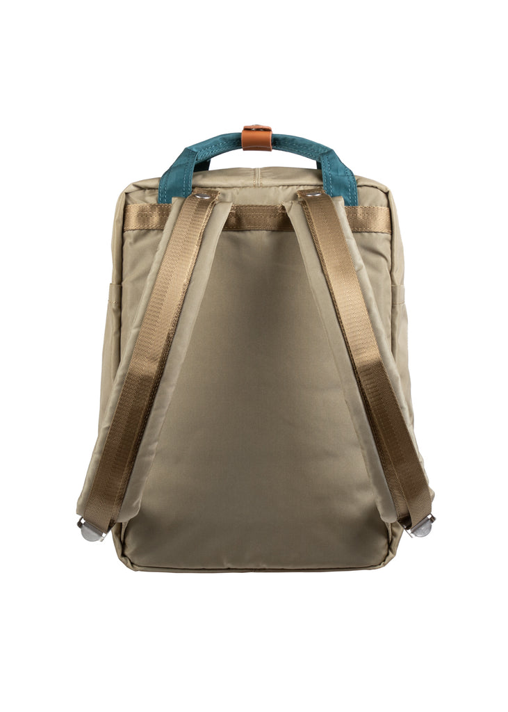 MACAROON GLOSSY BLOCKING Beige x Maroon