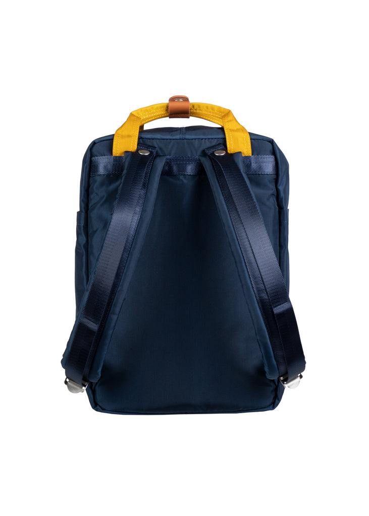 MACAROON GLOSSY BLOCKING Navy x Khaki