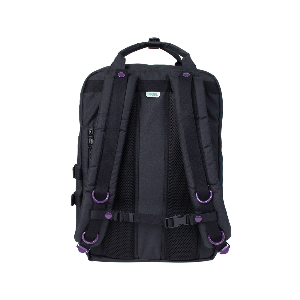MACAROON LARGE HAPPY CAMPER SERIES Black