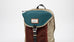 MORRIS GLOSSY BLOCKING SERIES Navy x Khaki