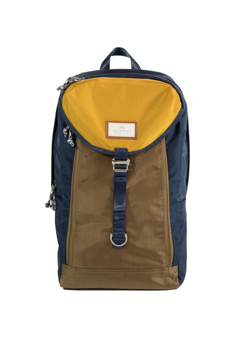 MORRIS GLOSSY BLOCKING SERIES Navy x Khaki