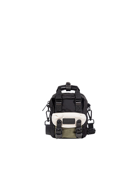 MACAROON TINY Jumanji Series Black x Slate Green